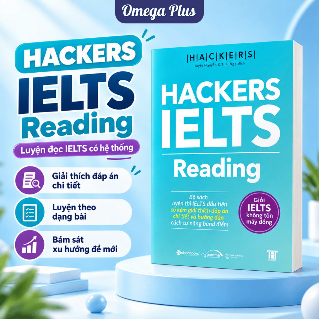 Sách Hackers IELTS Basic Writing: Vững Nền Tảng Bứt Phá 7.0 IELTS (Alpha Books)