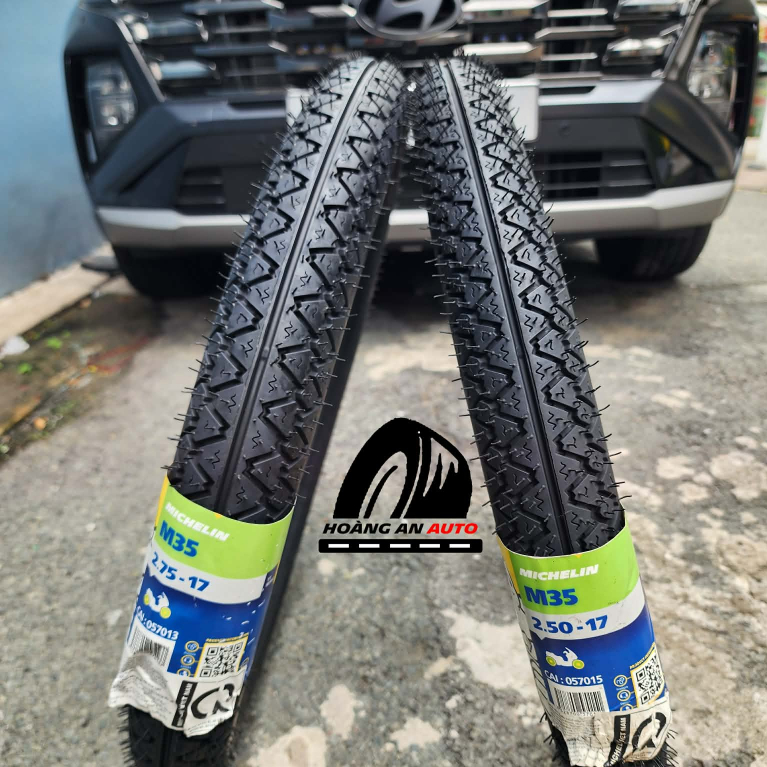 (MICHELIN M35 - VỎ DÙNG RUỘT) VỎ LỐP XE MICHELIN M35 CHO XE SỐ SIZE 2.25-17; 2.50-17 & 2.75-17