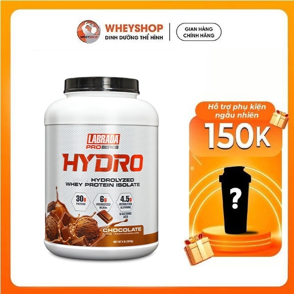 Labrada (Pro Series) Hydrolyzed Whey Protein Isolate | 4lbs | Sữa Dinh Dưỡng Hỗ Trợ Phát Triển Cơ Bắ
