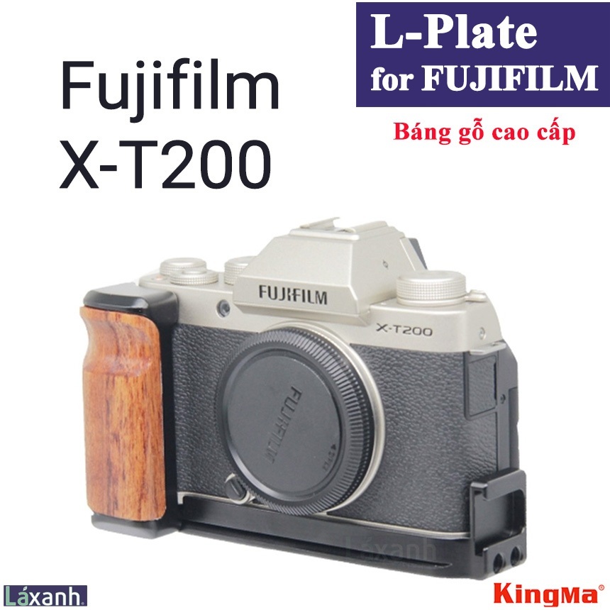 Fujifilm X-T200 XT200 | L-plate giá đỡ bảo vệ khung quay dọc handcase hand grip Lplate L bracket Fuj