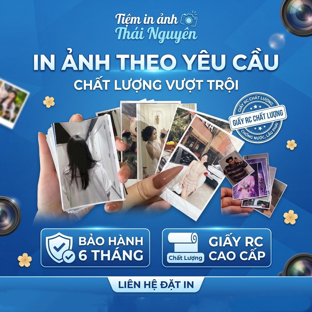 In Ảnh Theo Yêu Cầu – Combo 30/50/100 Ảnh – In Ảnh Gia Đình, Couple, Kỷ Niệm