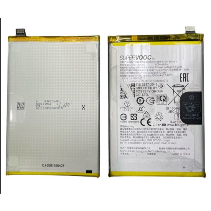 Pin Oppo Realme 15T / BLPD05 - 7000mAh (Zin Cty) ĐP