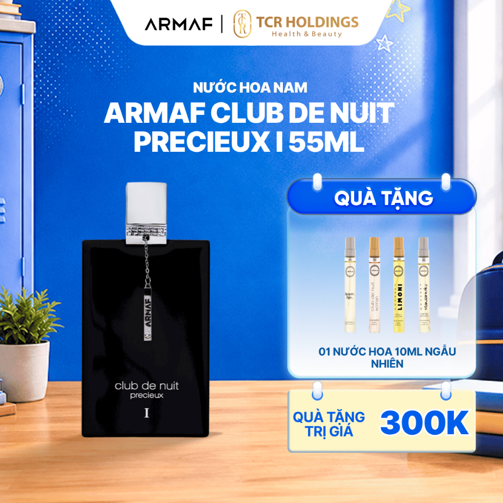 Nước hoa nam Armaf CLUB DE NUIT PRECIEUX 1 EXTRAIT DE PARFUM EDP 55ML