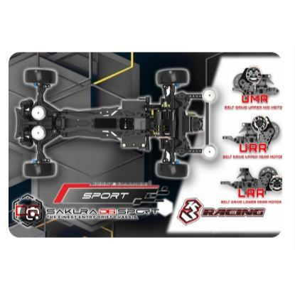 sưu tầm được vài bộ khung 3racing D6s - hiếm
