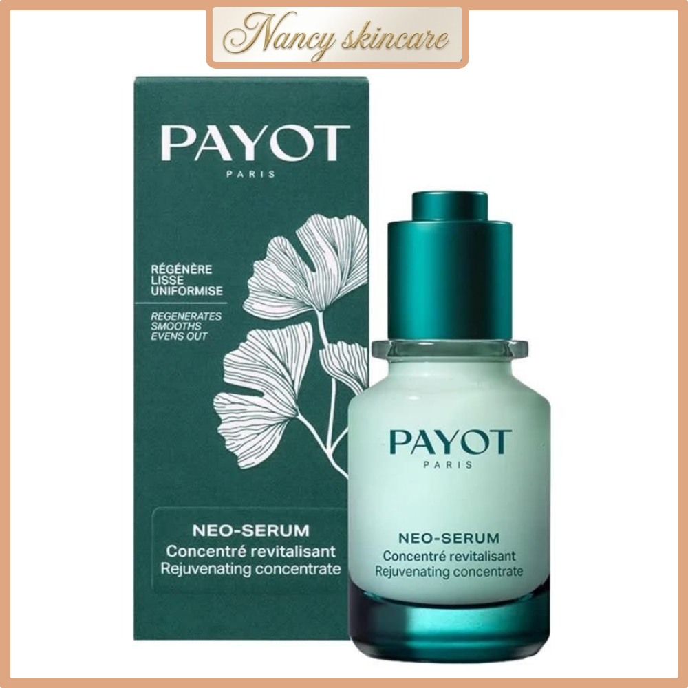 [CÔNG TY] Tinh Chất Tái Sinh Năng Lượng Làm Sáng Da Chống Lão Hóa Payot Neo-Serum Rejuvenating Conce