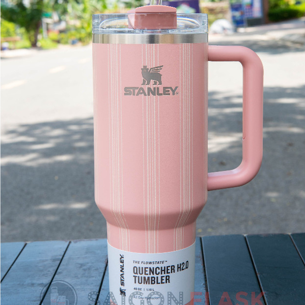 [SAIGON FLASK]Ly Bình Giữ Nhiệt Cao Cấp Stanley Quencher H2.0 Flowstate Tumbler 30oz - 40oz Chính Hã