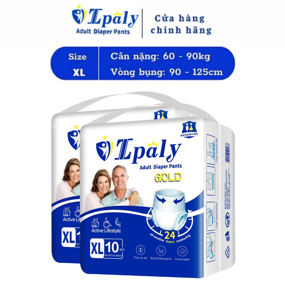 Bỉm người già Onys/AN TÂM/Ipaly Quần - Dán - Tấm Lót đủ size M-L-XL