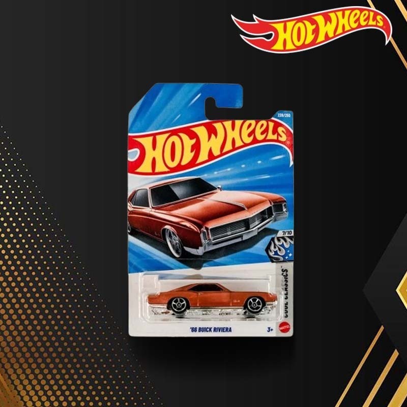 Mô Hình Xe Hot Wheels '66 Buick Riviera 2026 – Cool Classics 228/250 (Tỷ Lệ 1:64)
