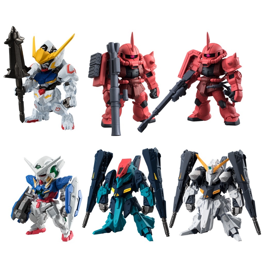 Mô Hình Gundam FW Converge #02 Bandai Figure Mini Sưu Tầm