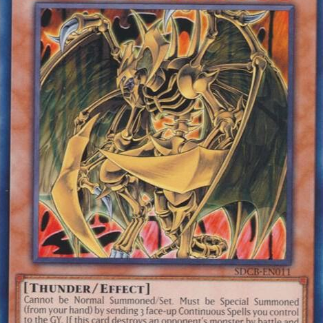 [ Bài Yugioh Chính Hãng ] SDCN-EN011 Hamon, Lord of Striking Thunder