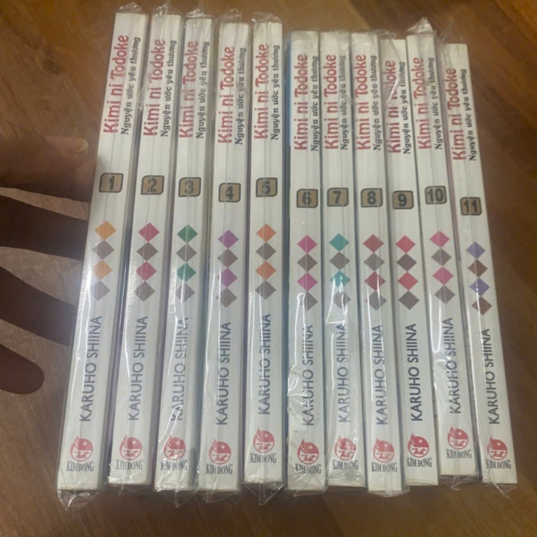 Bộ 11q vở Kimi Ni Todoke Nguyện ước yêu thương tập 1-11