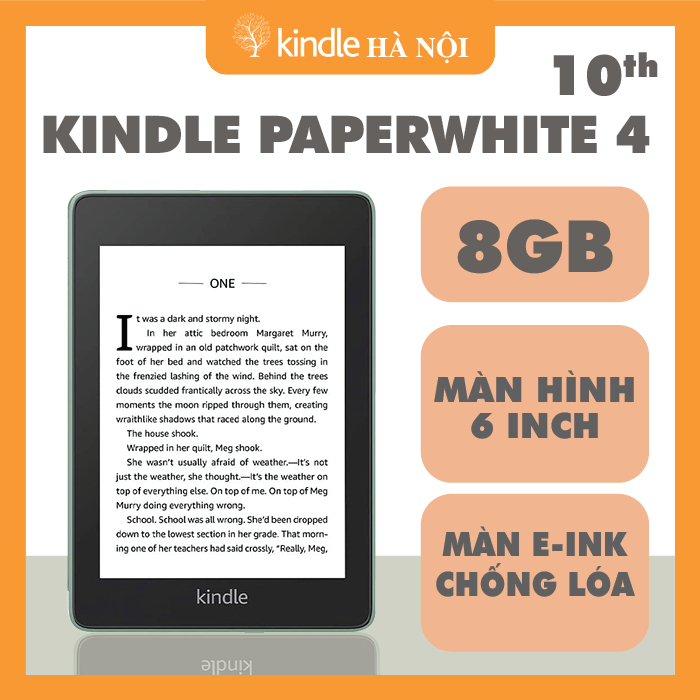 Máy đọc sách Kindle Paperwhite 4 (10th) Kindle PPW4