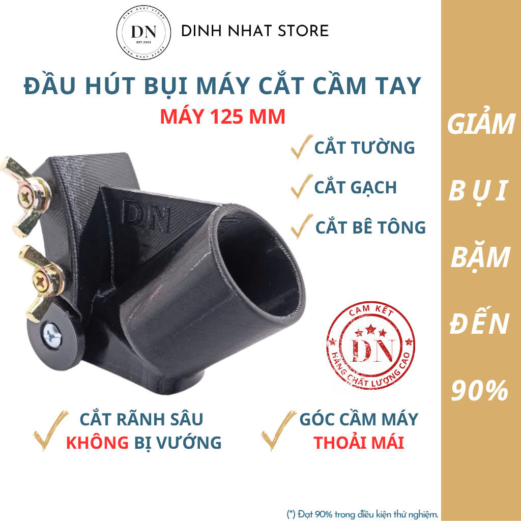 Đầu hút bụi máy cắt cầm tay 125 DN Store