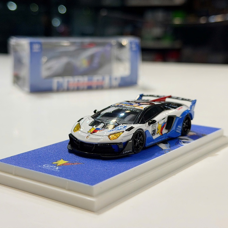 XE MÔ HÌNH LAMBORGHINI AVENTADOR GT EVO,TỶ LỆ 1/64 CC