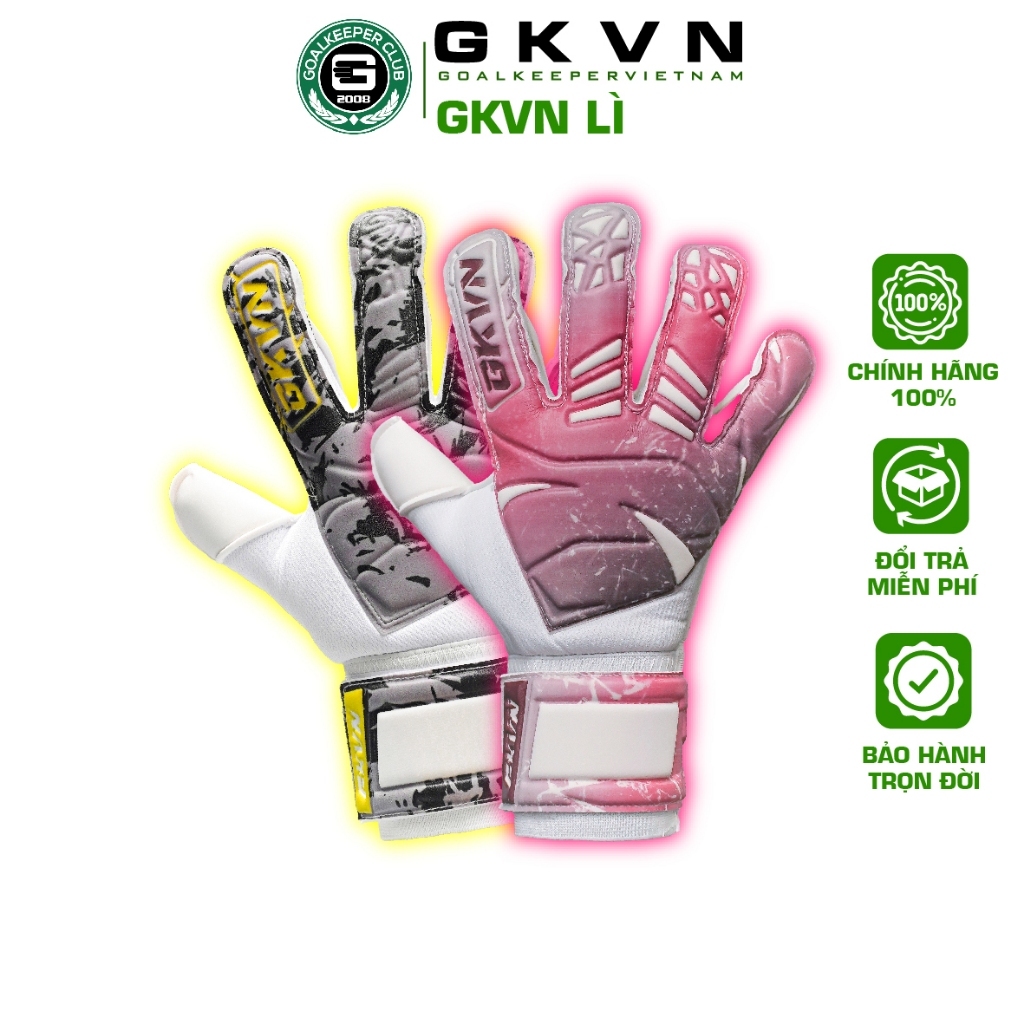 GKVN LÌ - Găng tay thủ môn siêu bền. Mút dumbo VN 3mm SIÊU BỀN, KHÔNG DÍNH, KHÔNG XƯƠNG . Size 7-10
