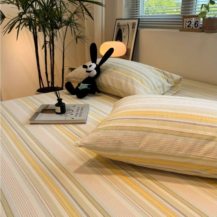 Vải linen cotton khổ 2m5, chuyên dùng may ga gối