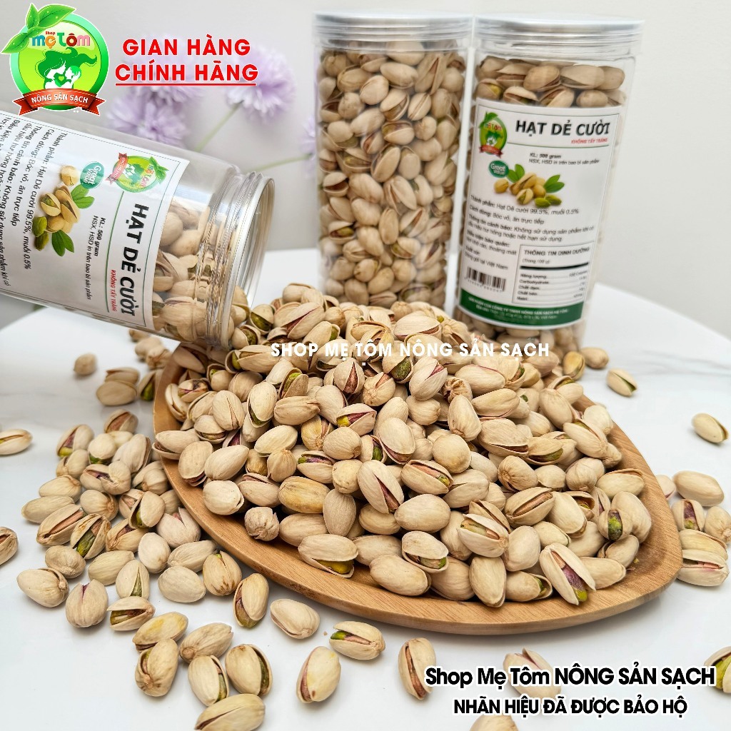 HẠT DẺ CƯỜI SHOP MẸ TÔM (KHÔNG TẨY TRẮNG) (CÓ XUẤT HÓA ĐƠN CÔNG TY)