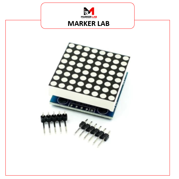 Module LED Matrix MAX7219 8x8 - Mạch LED Ma Trận 8x8 Hiển Thị Chữ Số Cho Arduino ESP32 DIY STEM