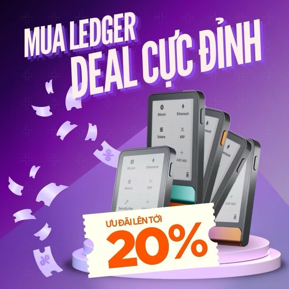 [Đại Lý Ủy Quyền] Ví lạnh Ledger Flex