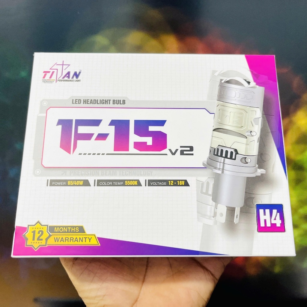 Đèn Bi Cầu Mini Titan Moto F15 V2