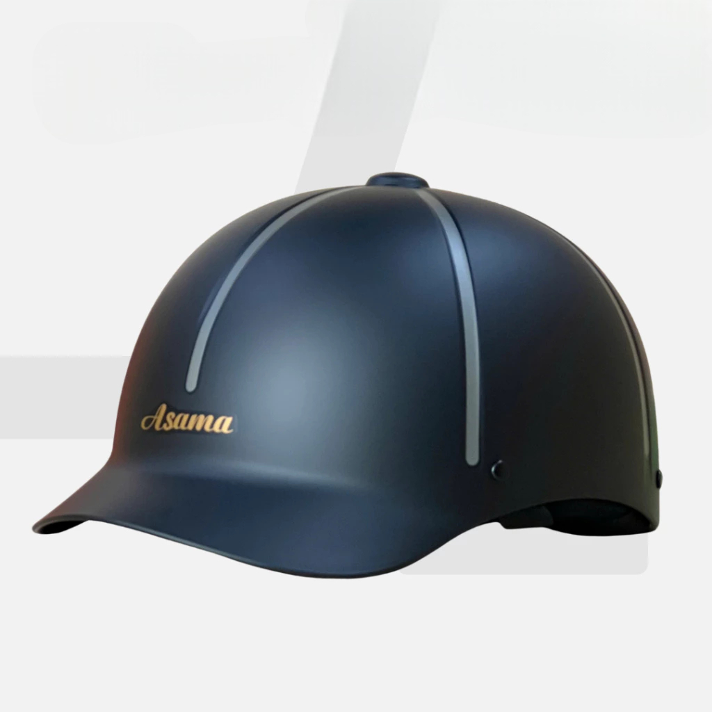 [Top Value] Mũ bảo hiểm lưỡi trai ST05 thương hiệu Asama đạt chuẩn Quatest 2 - size 54-59 cm chất li