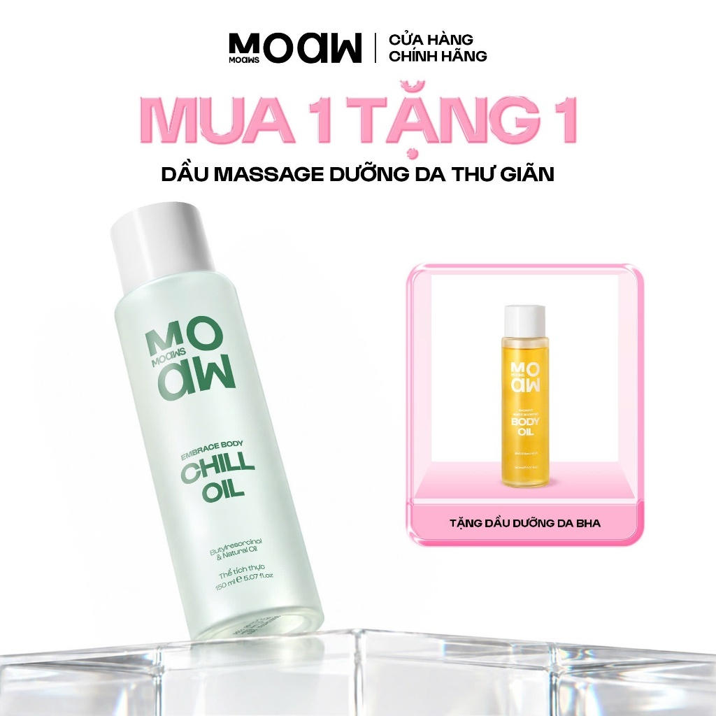 [MUA 1 TẶNG 1] Dầu Massage Giảm Thâm, Body Oil Thư Giãn, Dầu Dưỡng Da Giảm Thâm Thấm Nhanh Không Bết