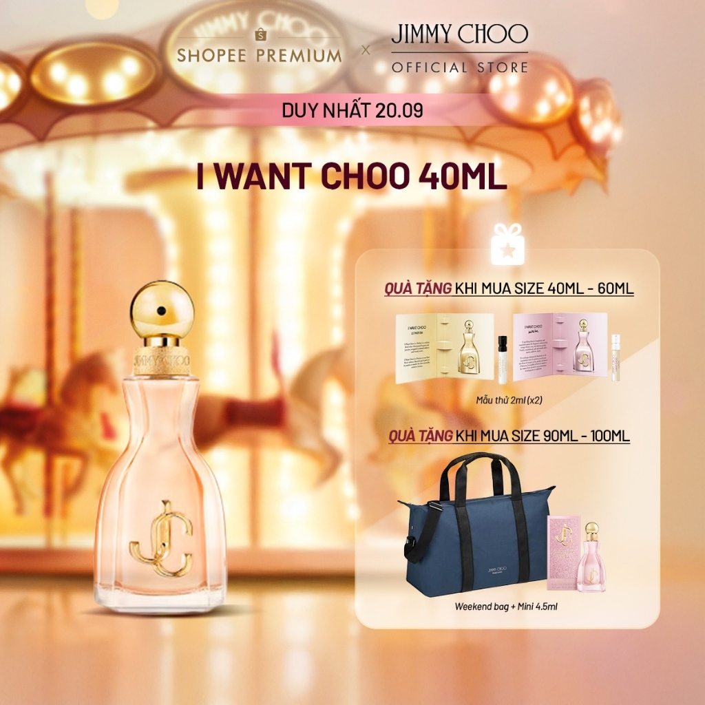 Nước hoa nữ Jimmy Choo I Want Choo EDP 40ml
