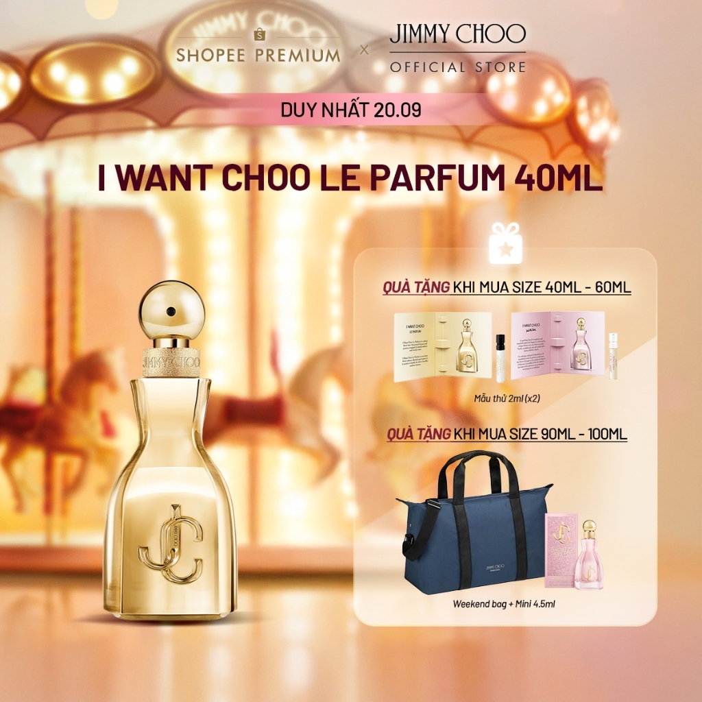 Nước hoa nữ Jimmy Choo I Want Choo Le Parfum 40ml