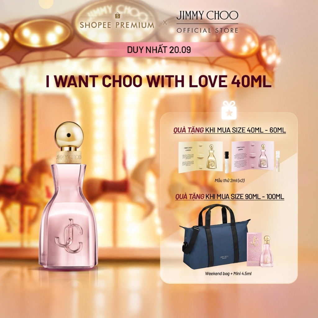 Nước hoa nữ Jimmy Choo with Love EDP 40ml