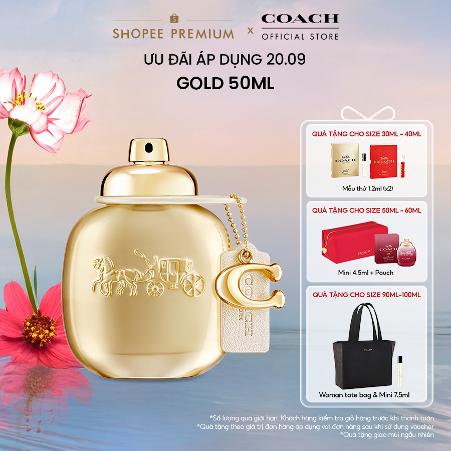Nước hoa nữ Coach Gold Parfum 50ml