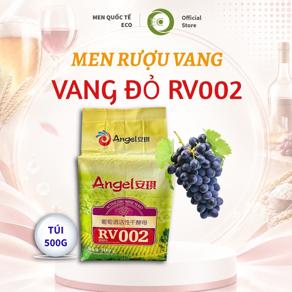 Men Vang Đỏ RV002 (men rượu) 500g