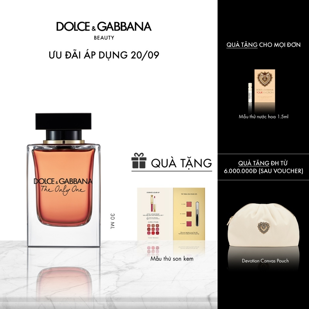 Nước hoa nữ Dolce&Gabbana The Only One EDP 30ml