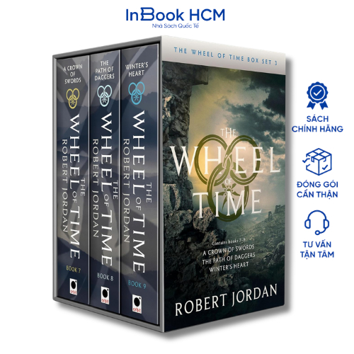 The Wheel of Time Box Set 3: Books 7-9 (A Crown of Swords, The Path of Daggers, Winter's Heart)
