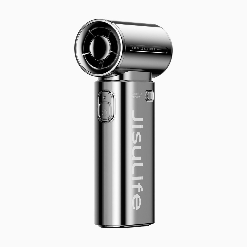 Quạt cầm tay mini Jisulife Life 9 siêu mạnh với 5 cấp gió