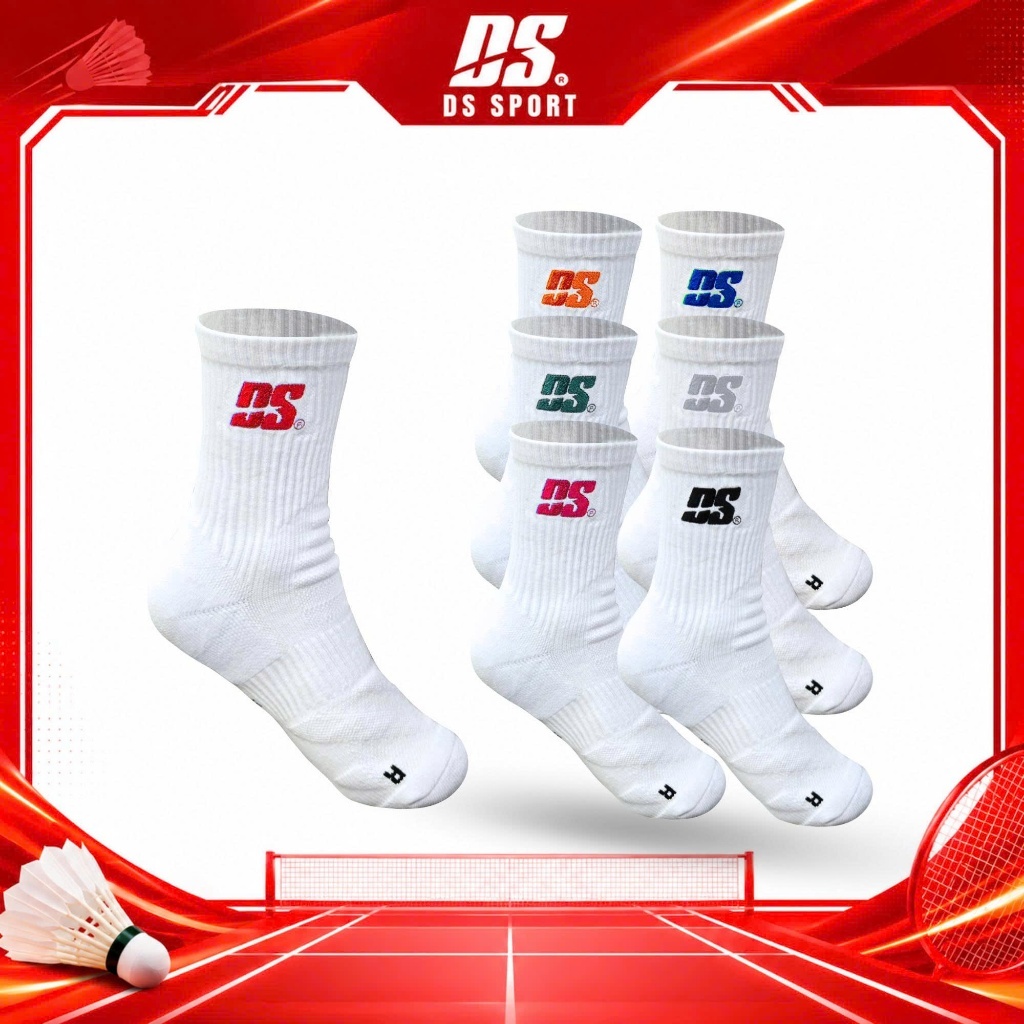 Tất Vớ Thể Thao Nam Nữ Cổ Cao Cotton DS Sport - Tournament 2