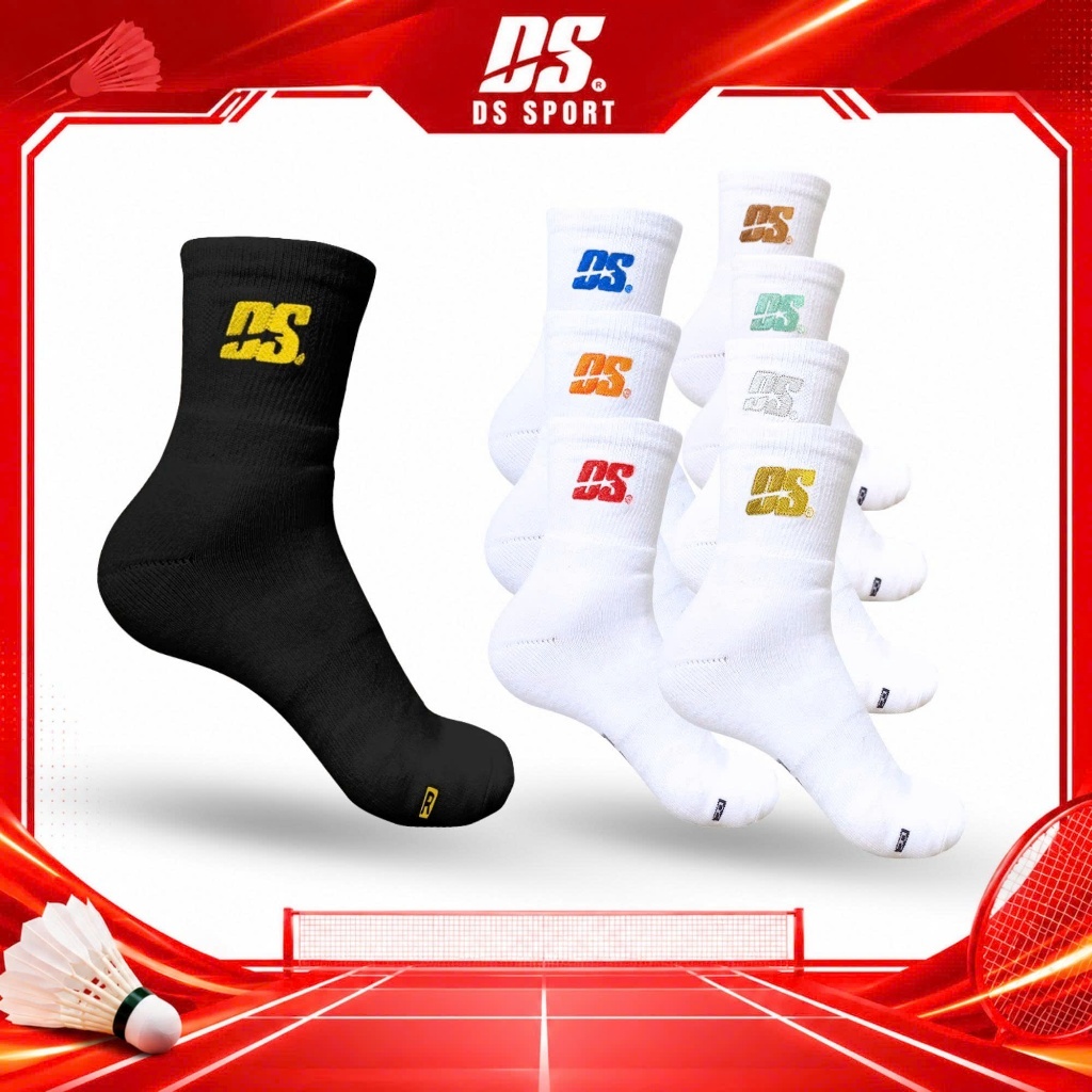 Tất Vớ Thể Thao Nam Nữ Cổ Cao Cotton DS Sport - Tournament 1