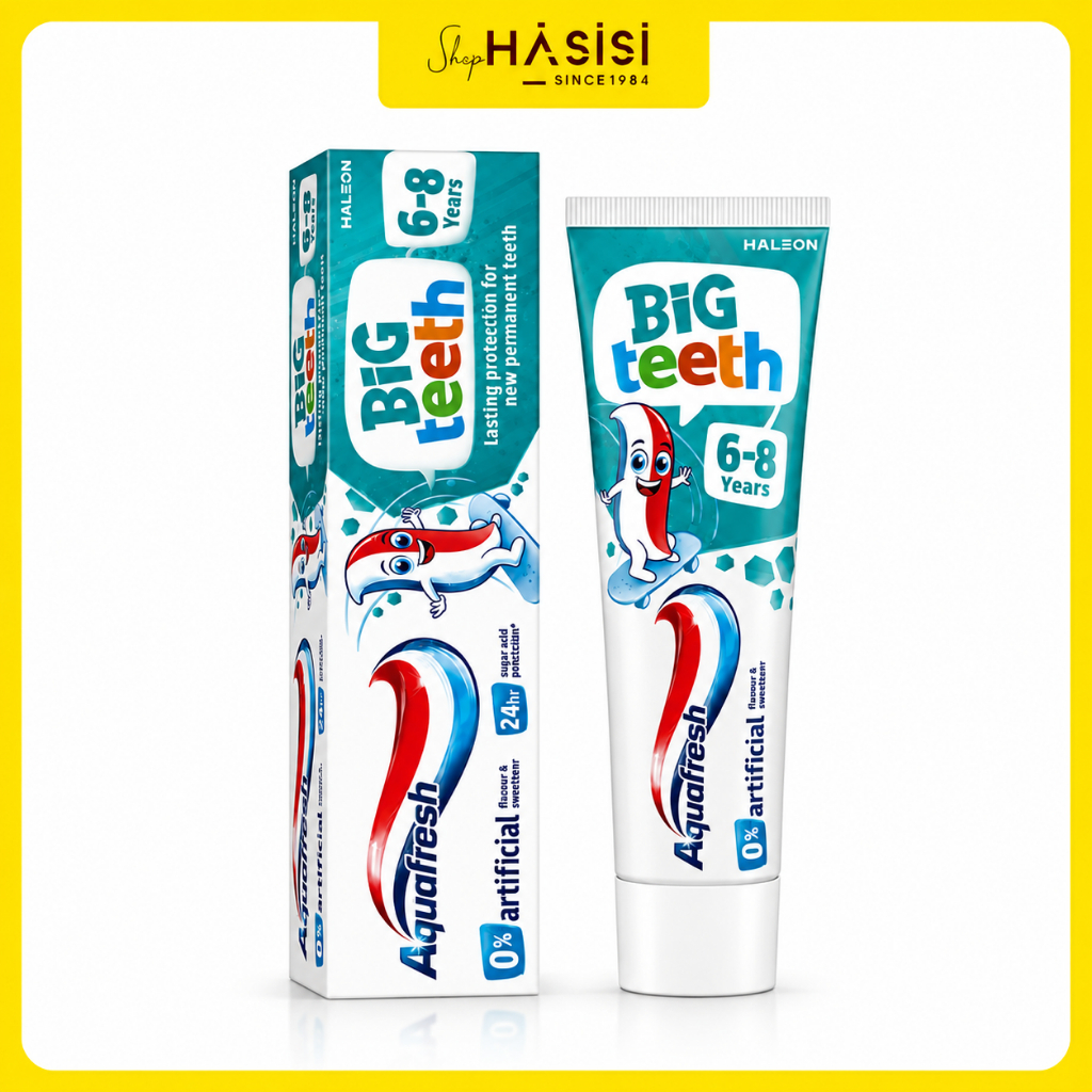 Kem Đánh Răng Cho Bé AQUAFRESH - My Big Teeth 6-8 Years 50ml (6-8 tuổi)