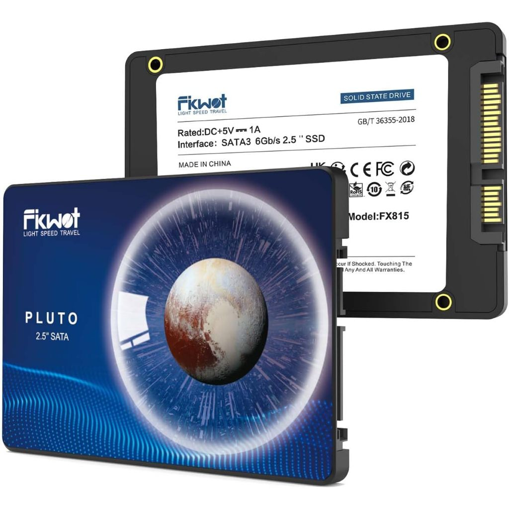 Ổ SSD Fikwot FX815 SATA 2.5". Up to 560 MB/s, 3D NAND SLC. DUNG LƯỢNG 512/256GB.