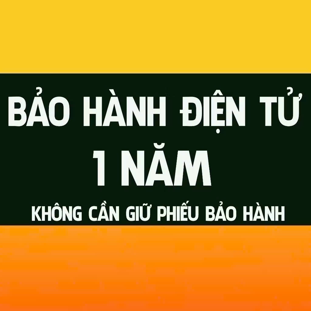 Thẻ Bảo Hành Chính Hãng 12 Tháng Bảo hành chính hãng 12 tháng