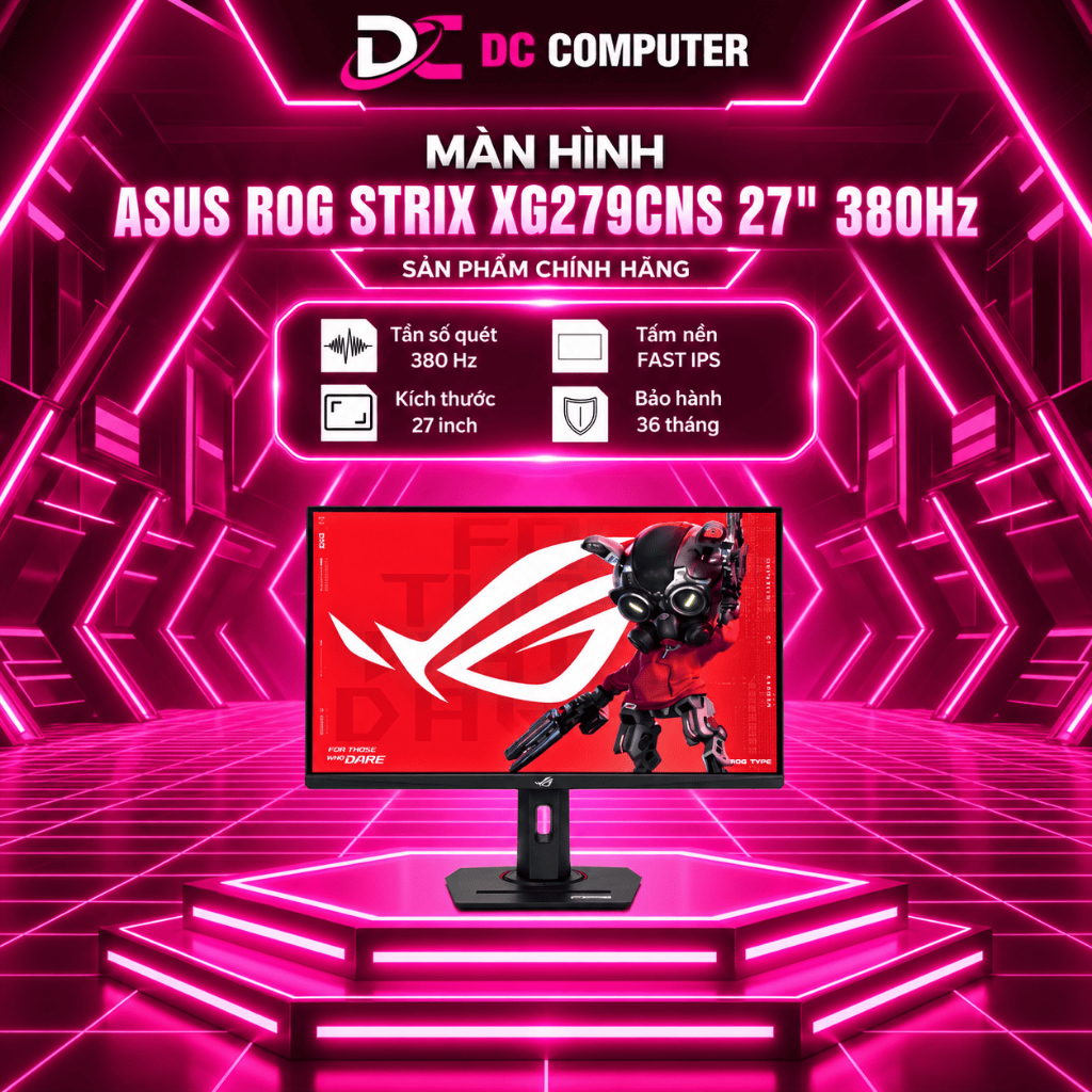Màn Hình ASUS ROG XG279CNS - 27" 380Hz IPS Phẳng