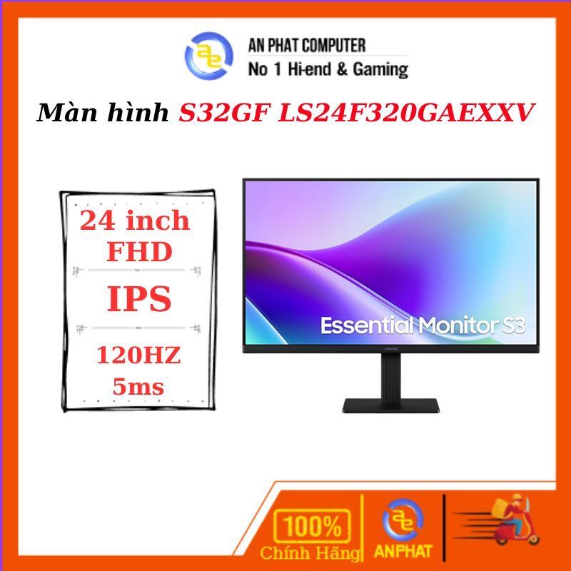 Màn Hình SAMSUNG S32GF LS24F320GAEXXV (24 inch - IPS - FHD - 120Hz - 5ms)
