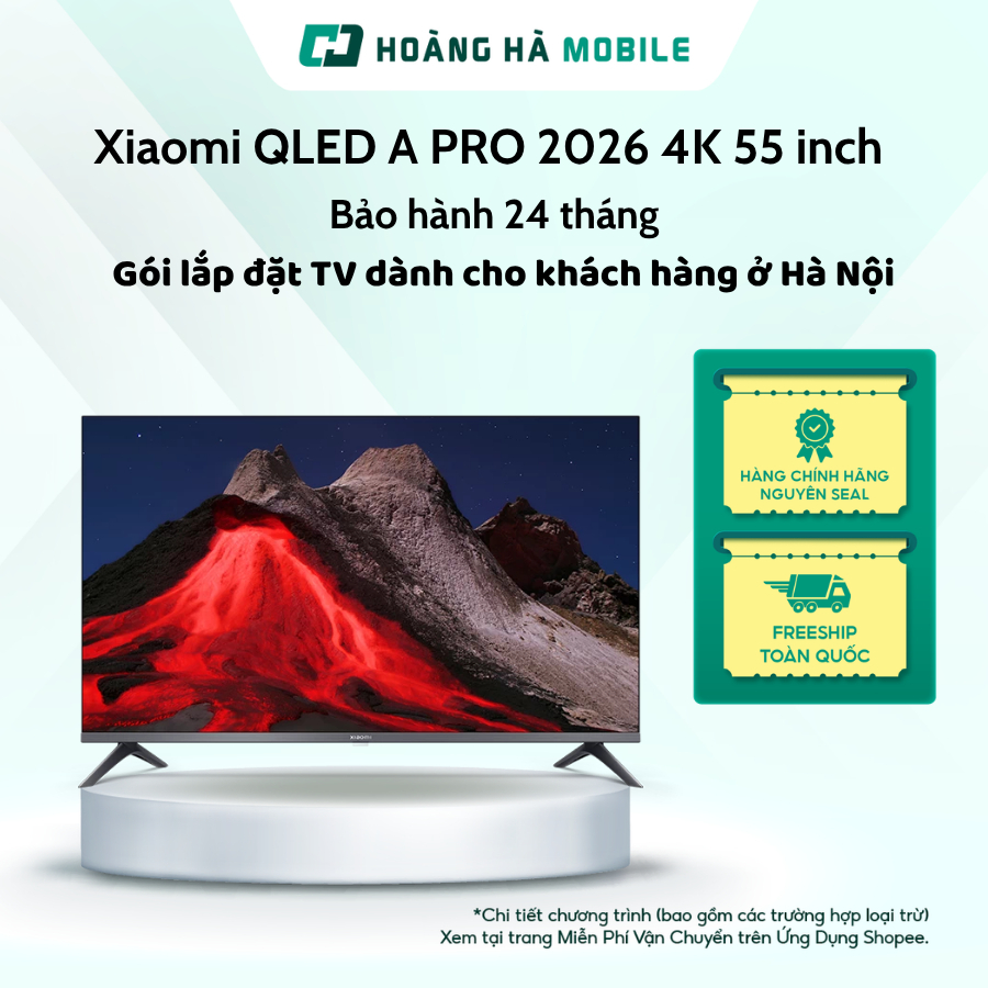 Google Tivi Xiaomi QLED A PRO 2026 4K 55 inch L55MB-APSEA - Chính hãng