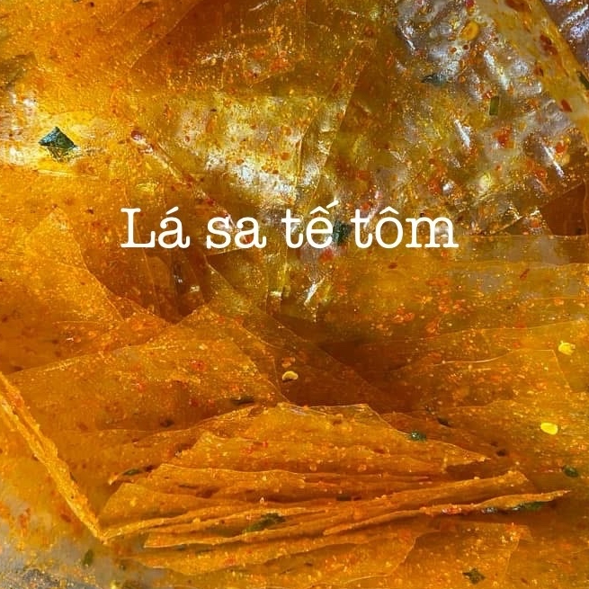 [500gr] Bánh tráng sate tôm lá Tây Ninh-[500gr] Bánh tráng lá sate tôm ngon 500g- Đặc sản Tây Ninh