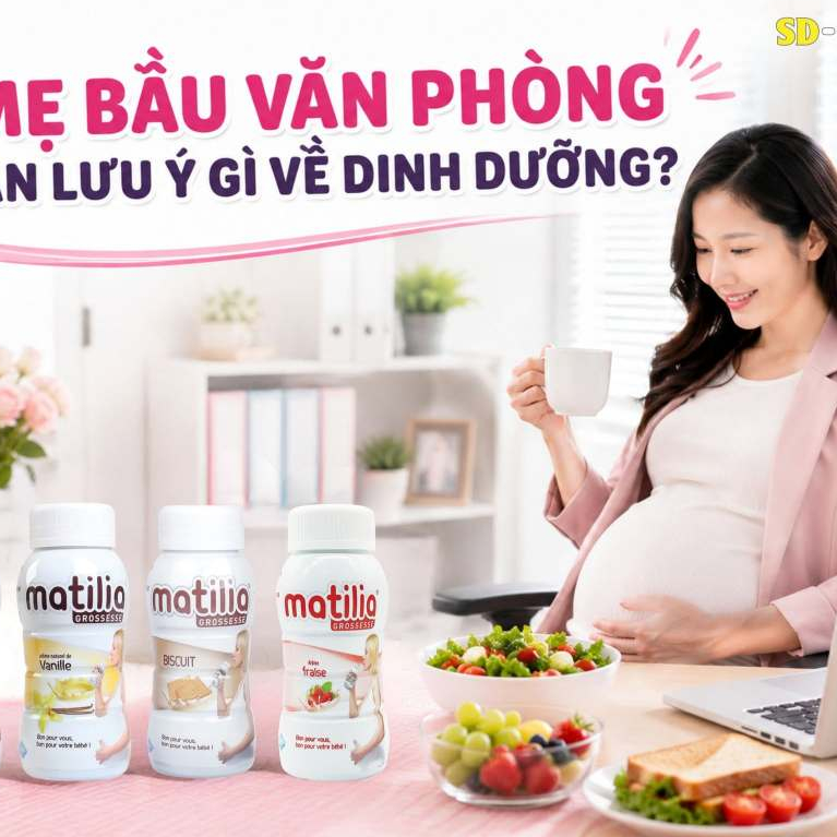 LỐC 4 CHAI SỮA BẦU MATILIA CHUẨN PHÁP