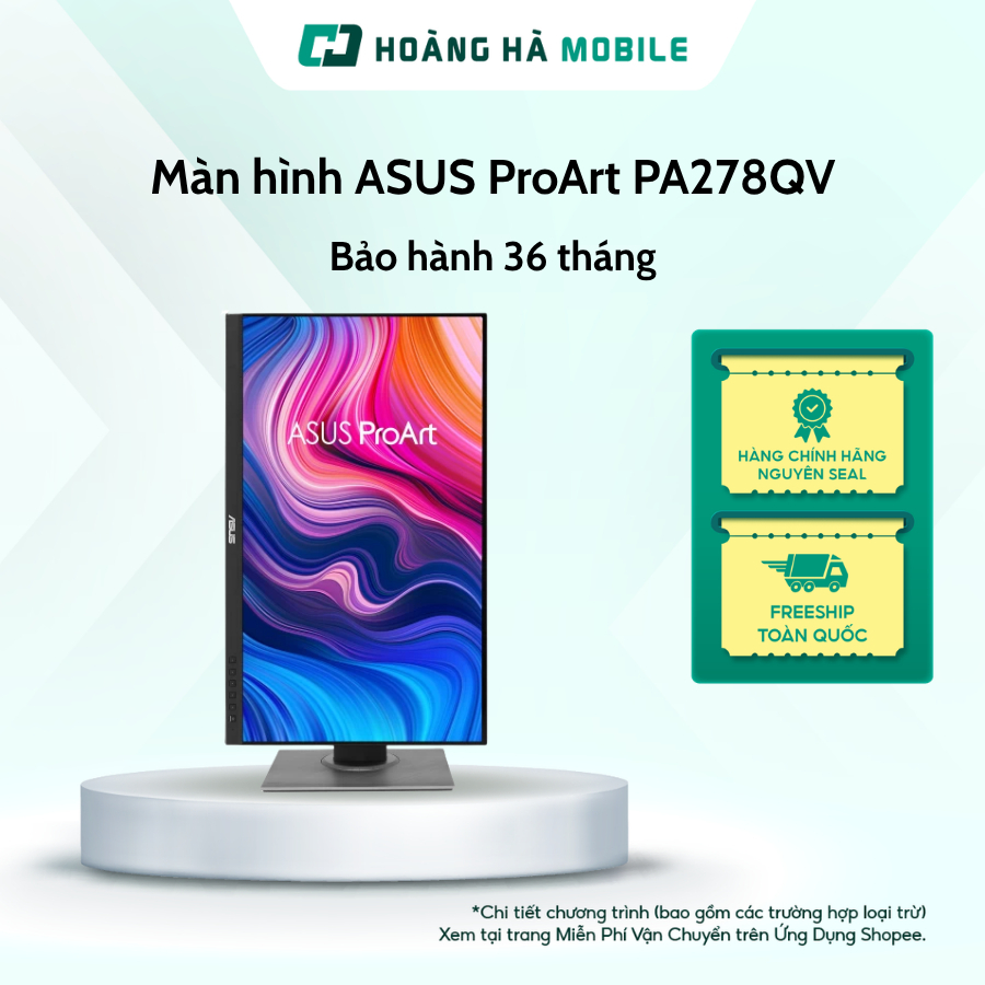 Màn hình đồ hoạ ASUS ProArt PA278QV / 27 inch / 75Hz - Chính hãng