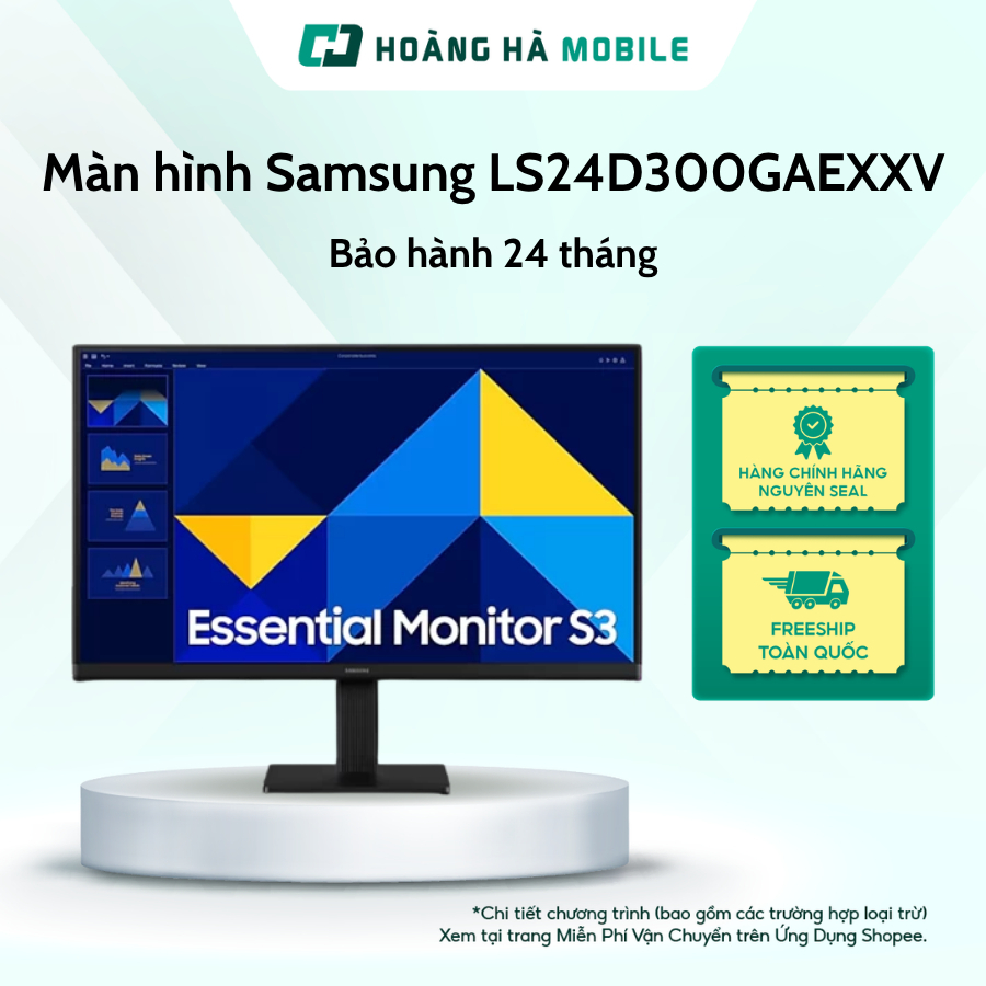 Màn hình Samsung LS24D300GAEXXV// LS27D300GAEXXV (24 - 27 inch/FHD/IPS/100Hz/5ms) - Bảo hành chính h