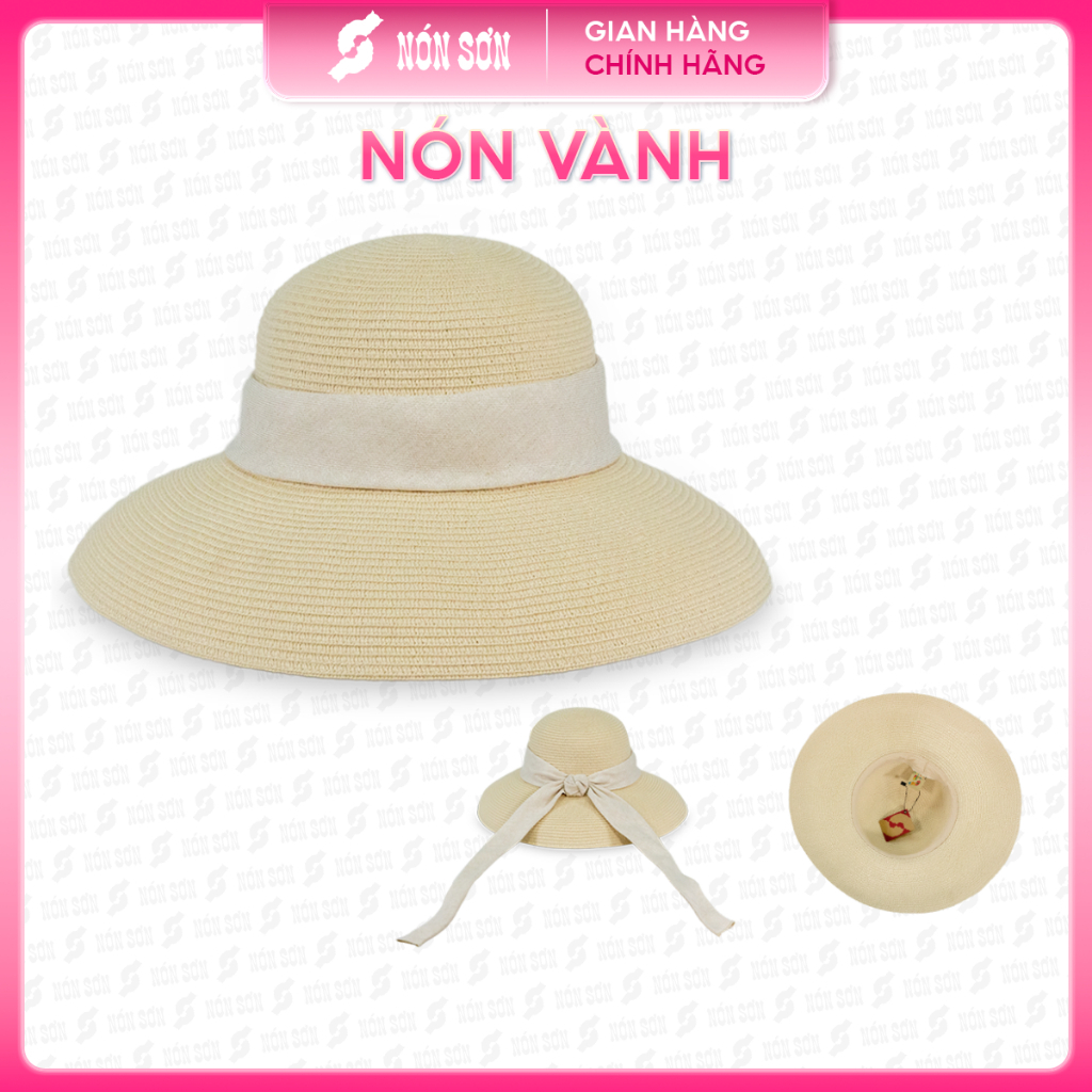 Nón Sơn Nón Vành - Mũ vành thời trang XH001-114-KM1