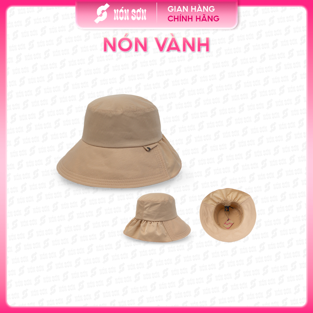 Nón Sơn Nón Vành - Mũ vành thời trang chính hãng MH002-KM1