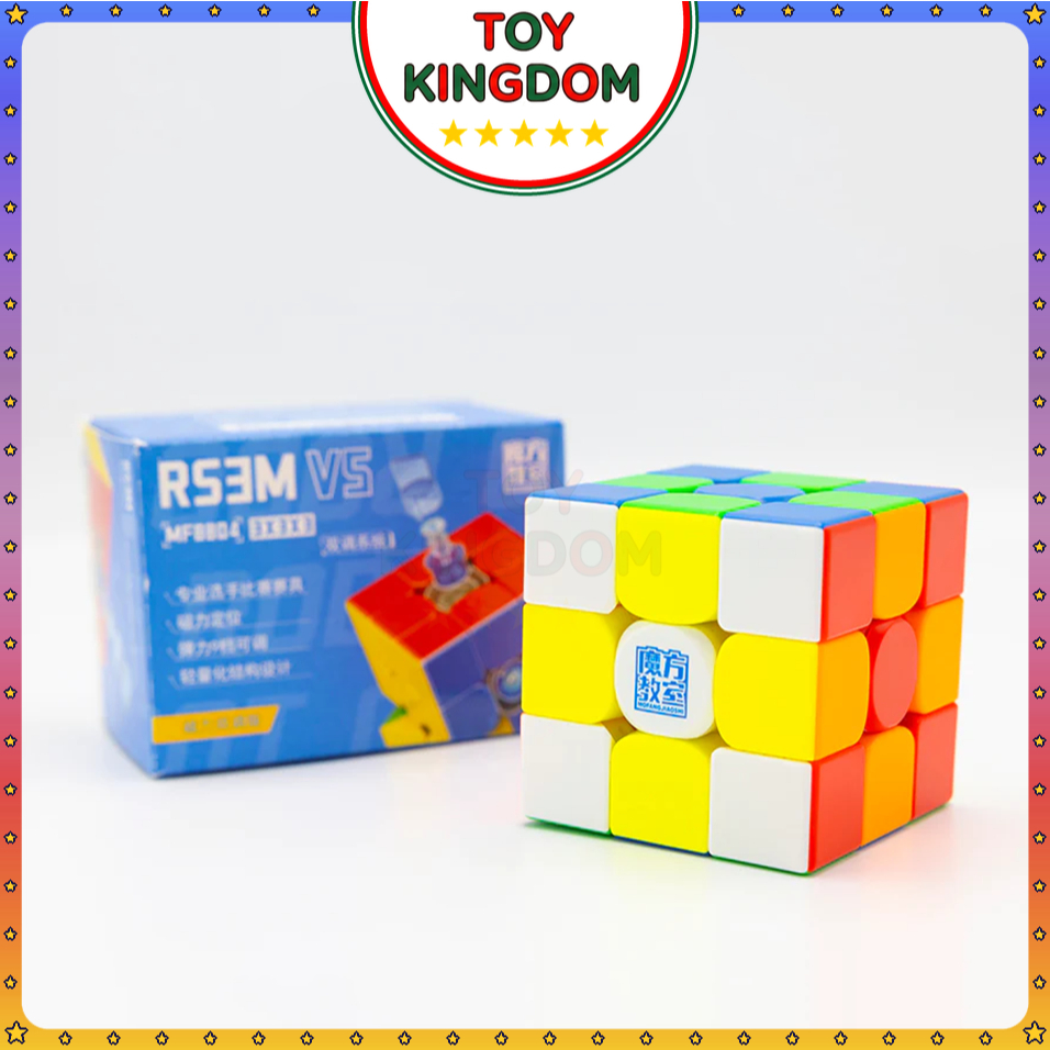 Rubik 3x3 MoYu RS3M V5 RS3 M 3x3 Magnetic Ball Core UV Rubic 3 Tầng Cao Cấp…