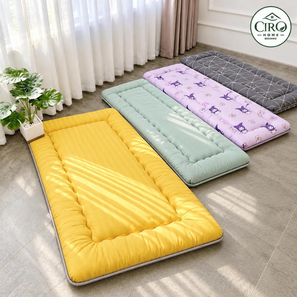 Nệm Văn Phòng 90x190cm Dày 3cm, Đệm Trải Sàn Cotton Poly Bông Micro CIRO HOME